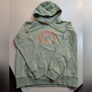 Wrangler Pastel Green Hoodie with Western Graphic